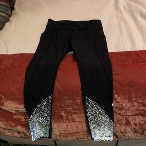 Lululemon Tight stuff Tight ll leggings reflective
